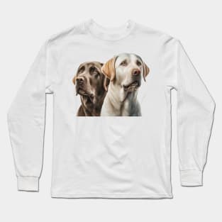 The Most Popular Dog Breed The Labrador Retriever Long Sleeve T-Shirt